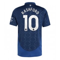 Dres Manchester United Marcus Rashford #10 Preč 2024-25 Krátky Rukáv